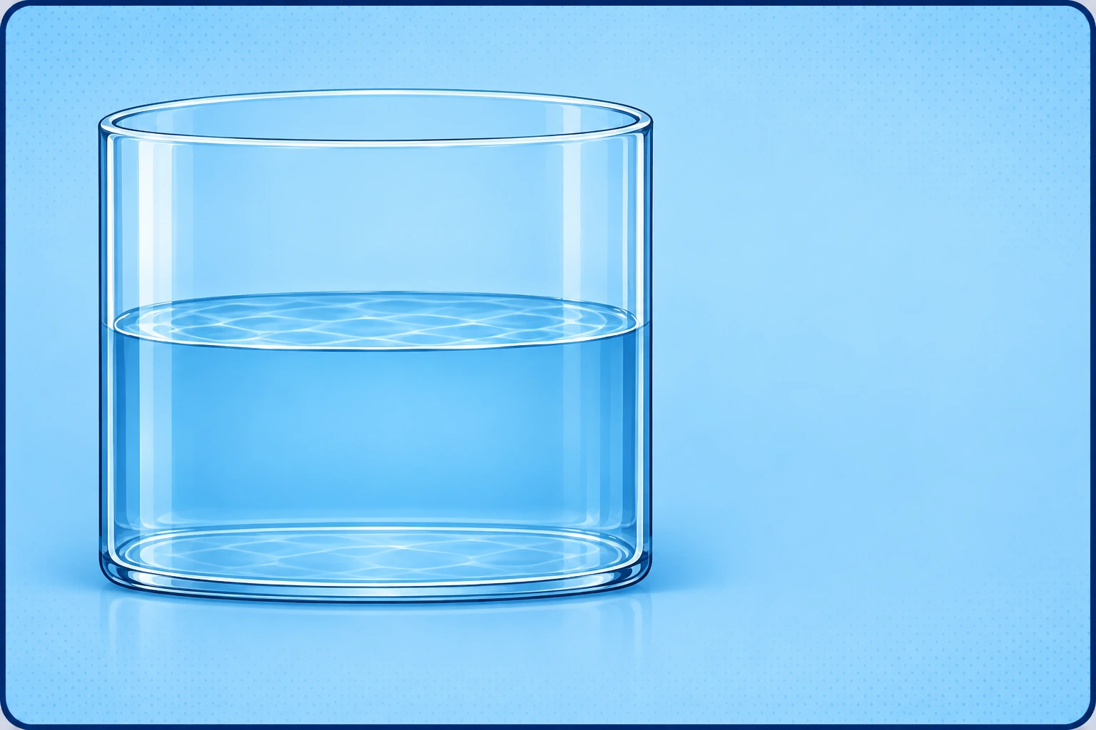 Ölçü kabındaki su 250 mL çizgisine kadar dolu. Ölçek 0 ile 500 mL arasında; küçük aralıklar 50 mL.