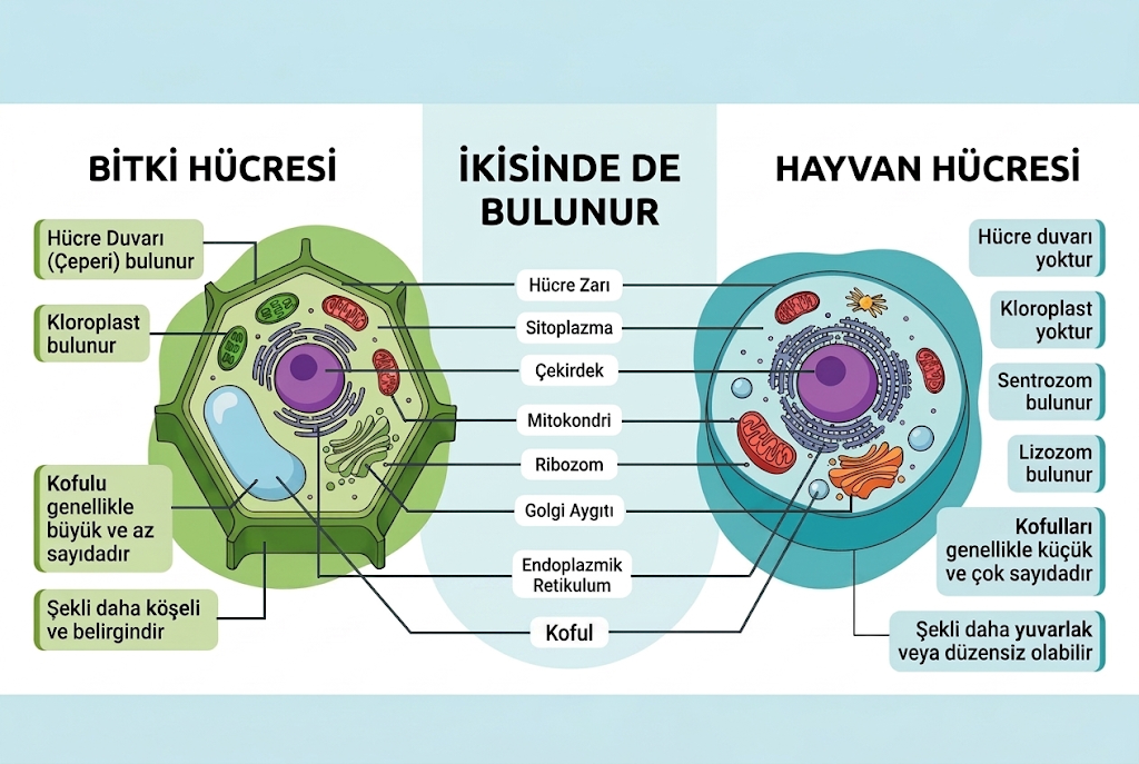 Hücre ve Organelleri kapak görseli